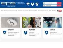 Tablet Screenshot of eps-vertrieb.de